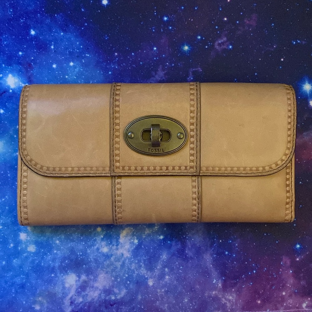 Fossil Vintage Revival Flap Wallet